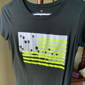 American Eagle cropped t shirt